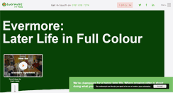 Desktop Screenshot of evermorewellbeing.com