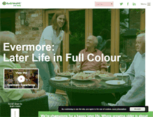 Tablet Screenshot of evermorewellbeing.com